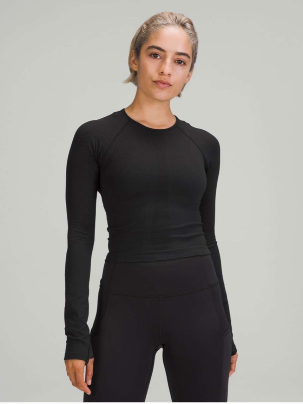 Lululemon For the Chill of it Long Sleeve - Black - 8 - EUC